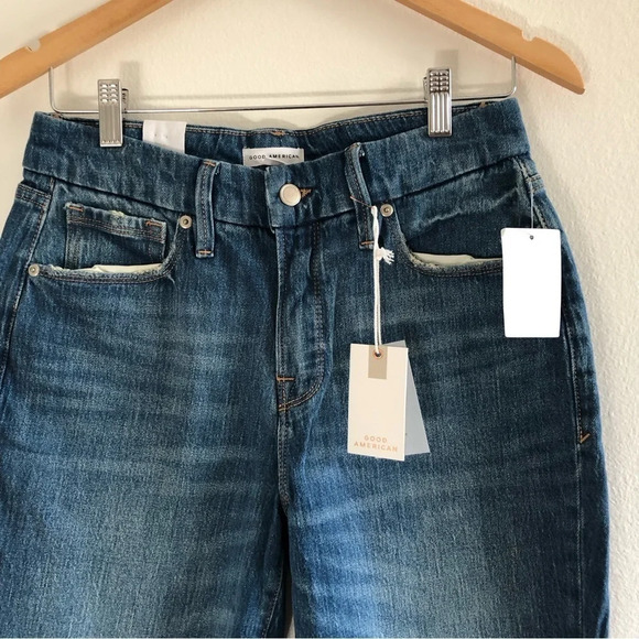 NWT Good American High Rise Jeans 26 - Picture 3 of 10